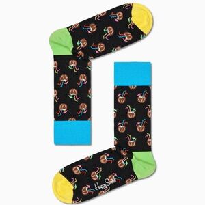 Happy Socks Crew Socks, Coconut Cocktail, Unisex *NWT*